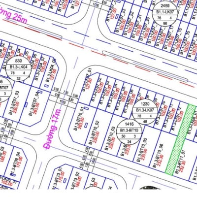 Liền kề B1.3 LK7 ô số 3 khu đô thị thanh hà