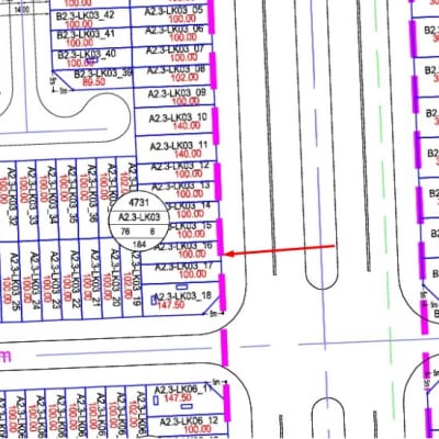Bán Shophouse Thanh Hà Cienco 5 A2.3-LK03-Ô số 16