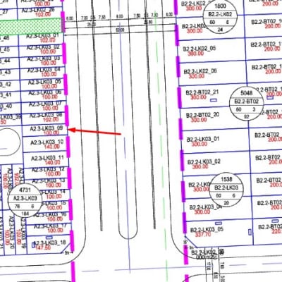 Bán gấp ô Shophouse Thanh Hà Cienco A2.3-Lk03-ô số 9