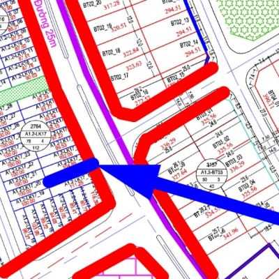 Bán liền kề Thanh Hà đường 25m A1.2 - Lk17 0 ô số 9