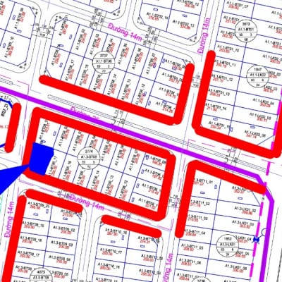 Bán biệt thự Thanh hà A1.3 - BT08 - ô số 18