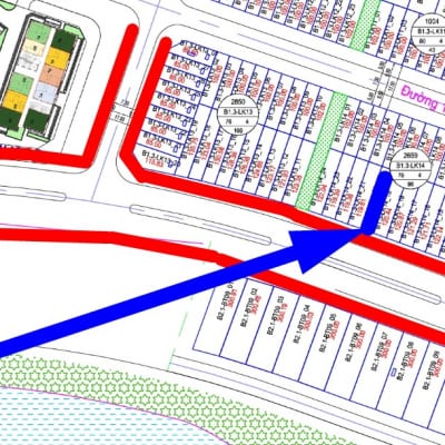 bán liền kề Thanh Hà Ô B1.3 - Lk14 - Ô 20 đường 30m