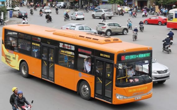 Mở tuyến xe buýt đi từ khu đô thị Thanh Hà ra sân Bay Nội Bài