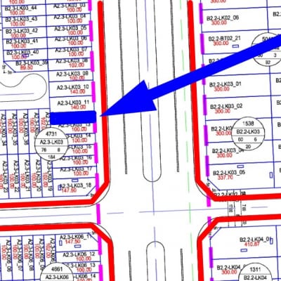 bán shophouse Thanh Hà đường 50m A2.3-LK03-ô số 12