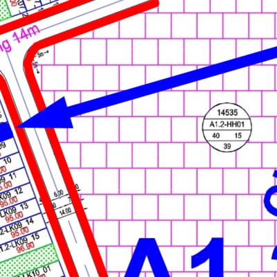 bán liền kề thanh hà A1.2 - LK09 - ô số 8