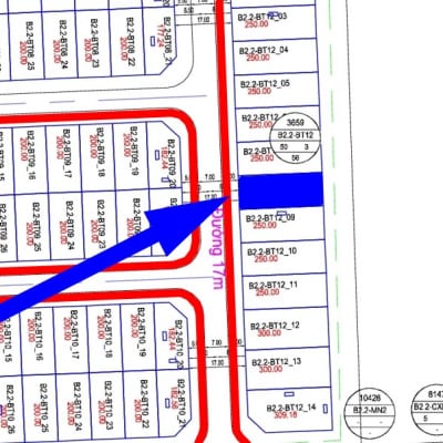 bán biệt thự Thanh Hà B đường 17m B2.2 - BT12 - Ô số 8