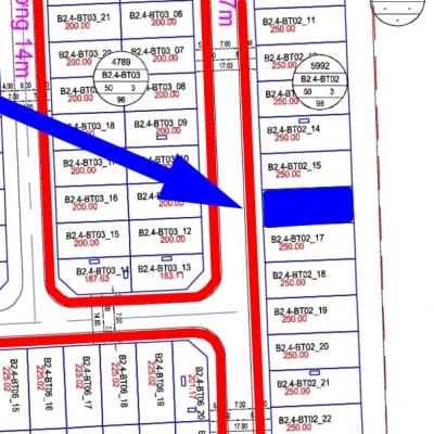 bán biệt thự thanh hà B2.4 - BT02 - Ô số 16
